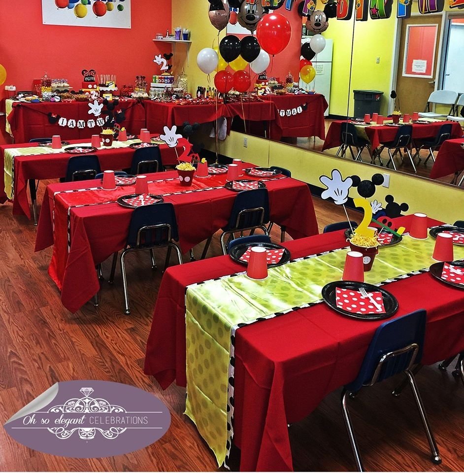Mickey Mouse Clubhouse Theme Birthday Party