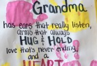 mothers day crafts for grandma! - crafting issue | activities for