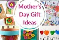 mother's day gift ideas for kids - these are diy crafts that your