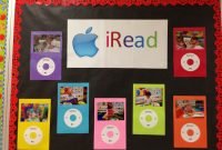 my september bulletin board. i took pictures of my babies reading