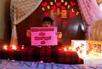 my simple monthsary gift/surprise for my girlfriend 2014 - youtube