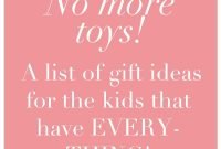 naptime tales: gift ideas for the kids that have everything