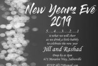 new year's eve party invitations 2019