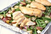 one pan honey garlic chicken and vegetables | healthy ideas for kids