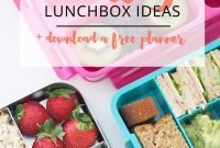 one week of lunchbox ideas for kids - the organised housewife