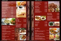 oriental restaurant menu design ideas restaurant menu design that