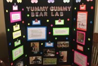 our 4th grade science fair project. yummy gummy bear lab! lots of