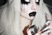 perfect ghost makeup in black and white. - 17 black &amp; white makeup