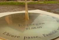 personalised roman brass sundial | gettingpersonal.co.uk