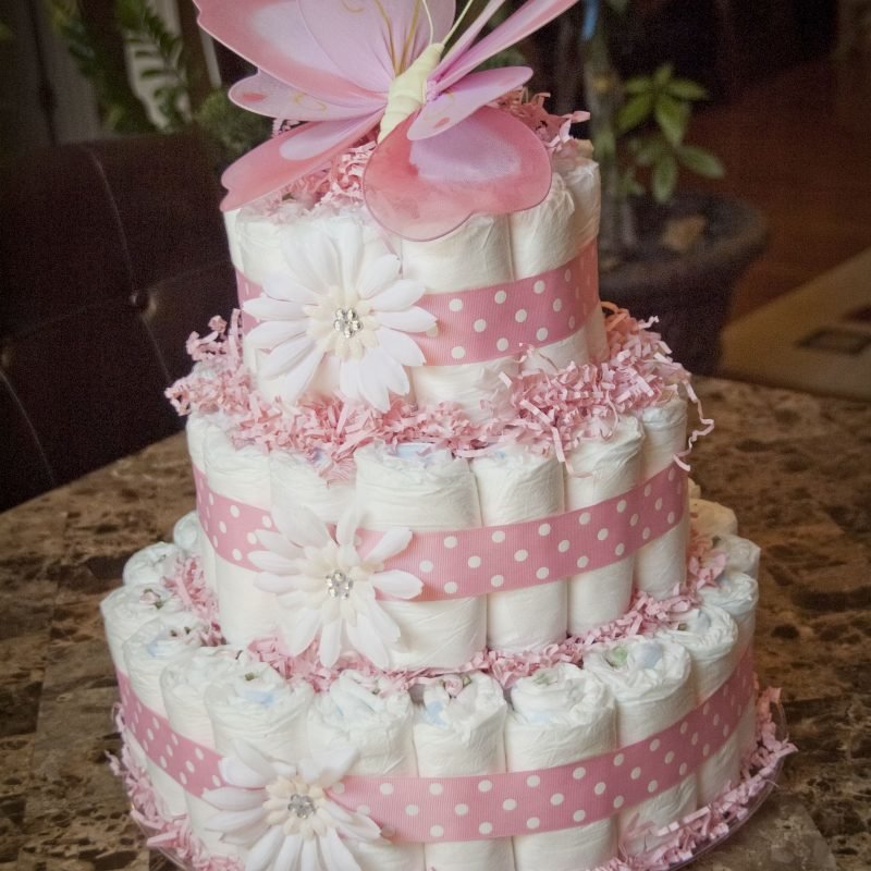 10 Great Baby Girl Diaper Cake Ideas 2024