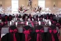 pink black and white wedding | ideas for black/hot pink and bling