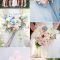 pink &amp; blue wedding ideas inspiredpantone | rose quartz, pantone