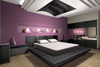 purple black and white room | black-white-purple-bedroom-download