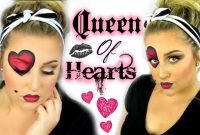 queen of hearts makeup tutorial - youtube