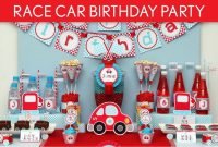 race car birthday party ideas // cute race car - b36 - youtube