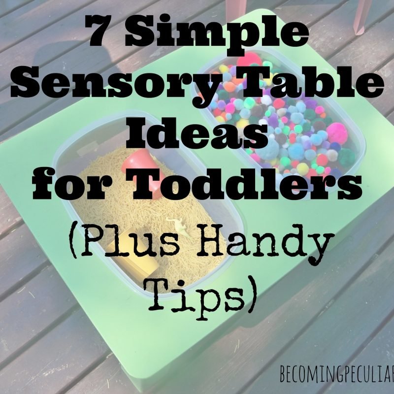 10 Nice Sensory Table Ideas For Toddlers 2024