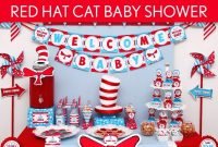 red hat cat baby shower party ideas // red hat cat - s25 - youtube