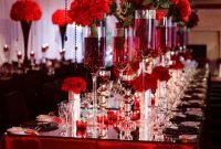 red white and black wedding table decorating ideas | wedding in