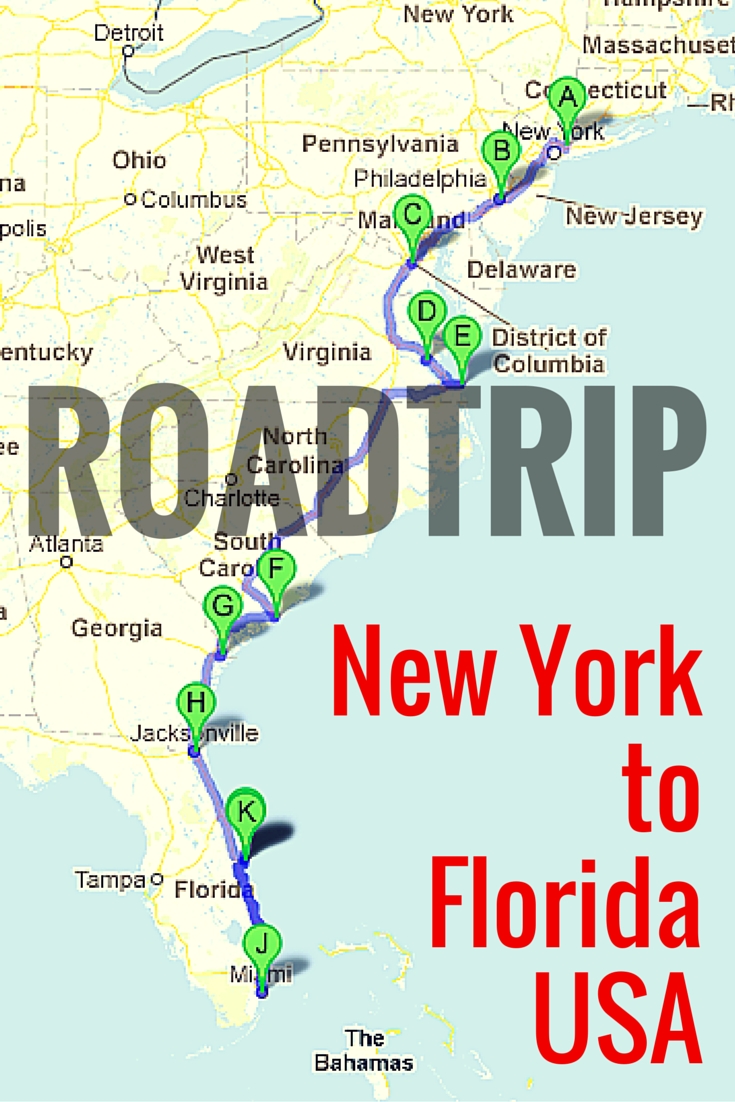 road trip suggestions east coast