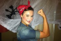 rosie the riveter costume | halloween | my life well loved