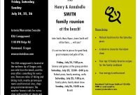 sample family reunion invitation flyer | ideas for family reunions