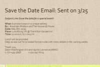 save the date emails | midway media