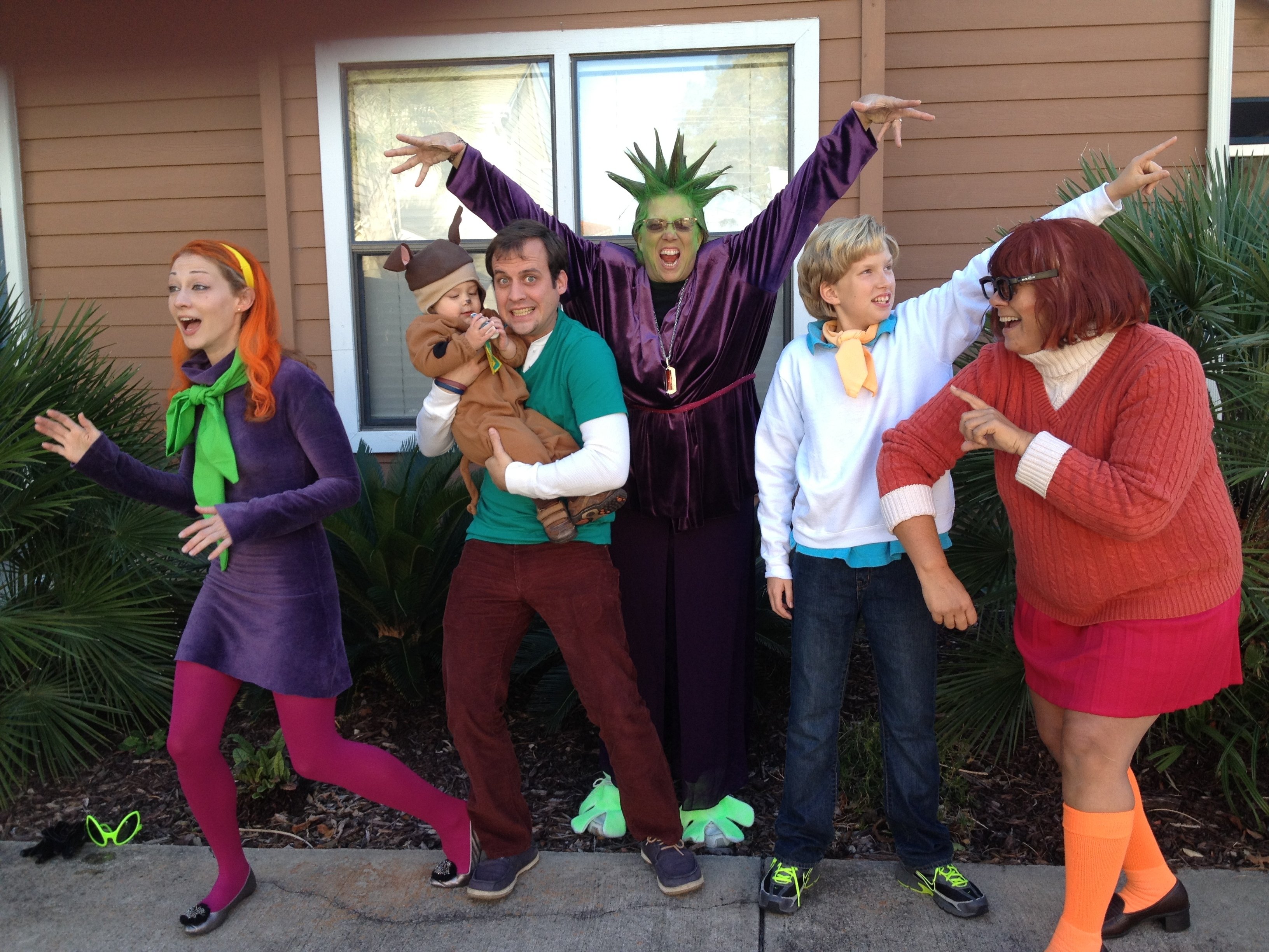 Scooby Doo And The Gang Family Halloween Costume Toddler Group 2 