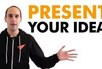 sell your idea - how to present your idea to a company - youtube