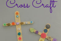 simple cross craft | church | children's church crafts, bible school