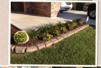 simple front flower bed design - flower gardening | outdoors | front