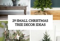 small christmas tree decor ideas cover | christmas | pinterest