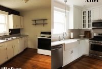 small kitchen diy ideas - before &amp; after remodel pictures of tiny