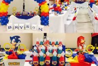 sonic the hedgehog birthday party i decorated for a little boy 5th