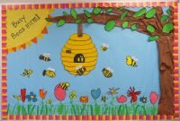 spring bulletin board ideas preschool and plus preschool graduation