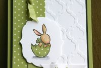 stampin' up easter card using everybunny - youtube