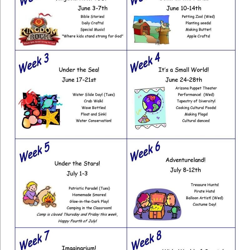 10 Great Summer Camp Theme Week Ideas 2023