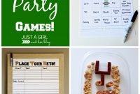 super bowl party games ideas - wedding