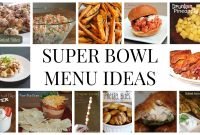 super bowl sunday menu