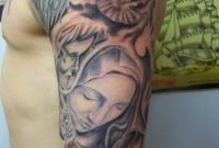 tattoo ideas virgin mary tattoo men sleeve virgin mary tattoos