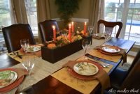 thanksgiving table setting ideas | this makes that