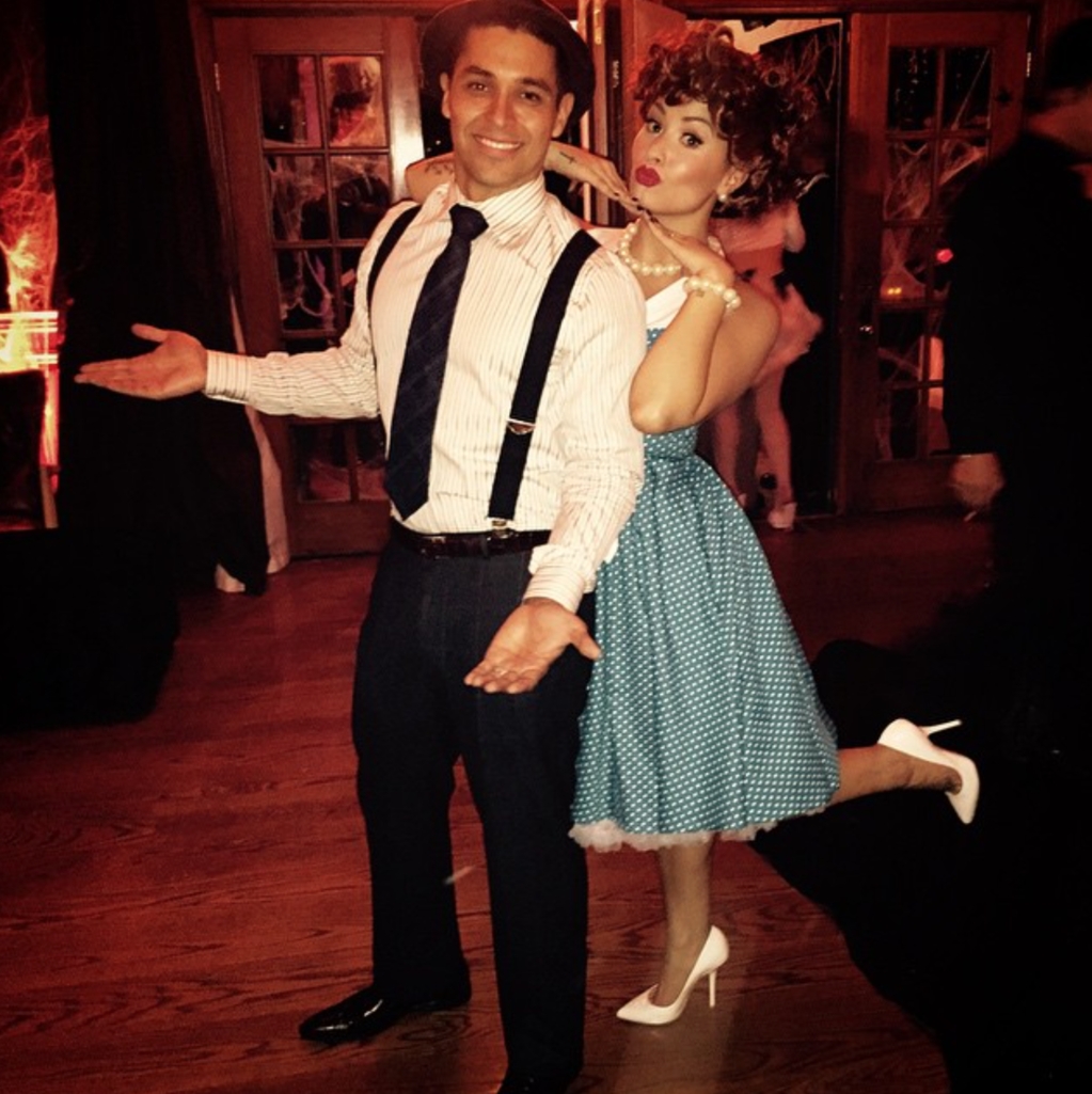 The Best Celebrity Couples Halloween Costumes Ever Glamour 1 
