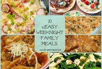 the golden spoons: sunday supper - 10 easy weeknight family meals