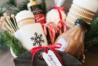 the perfect hot cocoa gift basket | diy network, basket ideas and