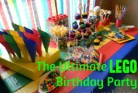 the ultimate lego birthday party