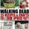 the walking dead: 25 recipes and crafts for a zombie approved party