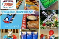 thomas and friends themed birthday party | pocketful of motherhood