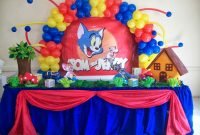 tom &amp; jerry theme - 1 star | most beautiful birthday party themes