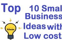 top 10 small business ideas - youtube