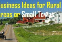 top 15 small business ideas for rural areas or small towns - youtube