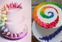 top 20 easy birthday cake decorating ideas - oddly satisfying cake